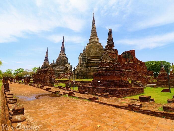 タイ・世界遺産のアユタヤで必見!ワットプラシーサンペットの美しさと歴史