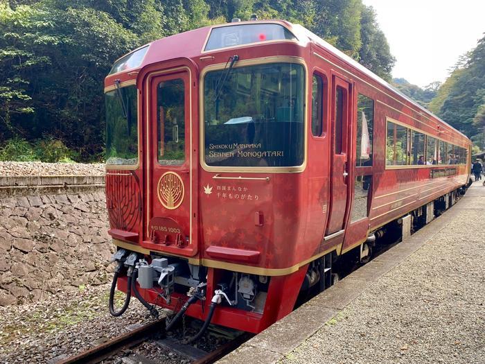 四国の贅沢列車旅！観光列車「四国まんなか千年ものがたり」に乗車しました！