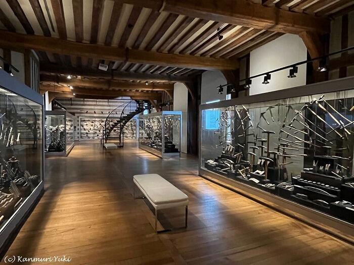 【フランス】セーヌ川の流れる中世の町トロワ:道具と職人博物館