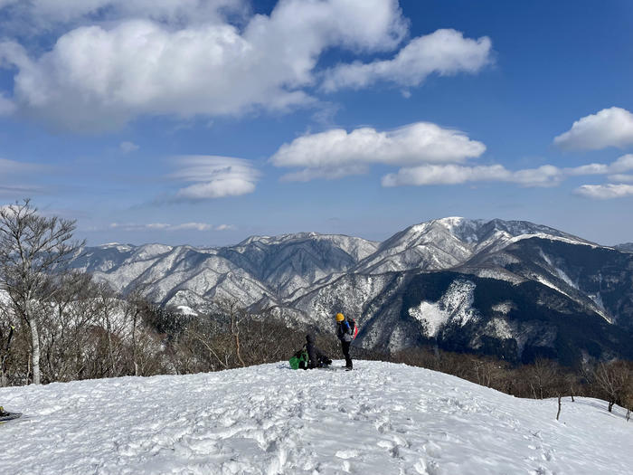 【滋賀】雪山入門編　眺望が素晴らしい綿向山