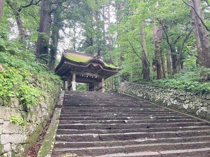 【鳥取】大神山神社　日本一長い石畳の参道に心落ちつく