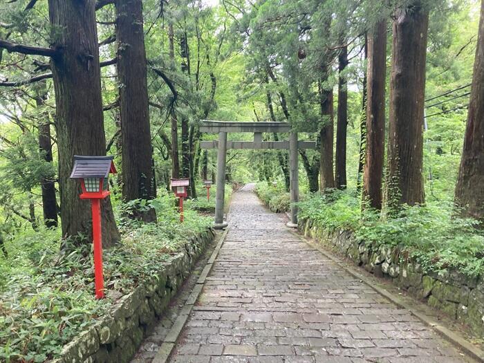 【鳥取】大神山神社　日本一長い石畳の参道に心落ちつく