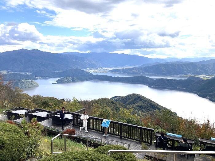 【福井】なんだかいいことありそうな。。。「三方五湖（みかたごこ）」と電池推進遊覧船で美風景を満喫 !