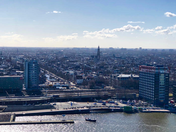 展望台でブランコ体験?!アムステルダムを360度眺望!A'DAM LOOKOUT!