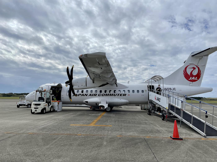 機窓からの風景【鹿児島→種子島】