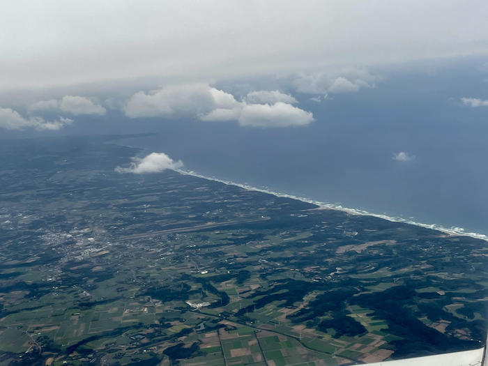 機窓からの風景【鹿児島→種子島】