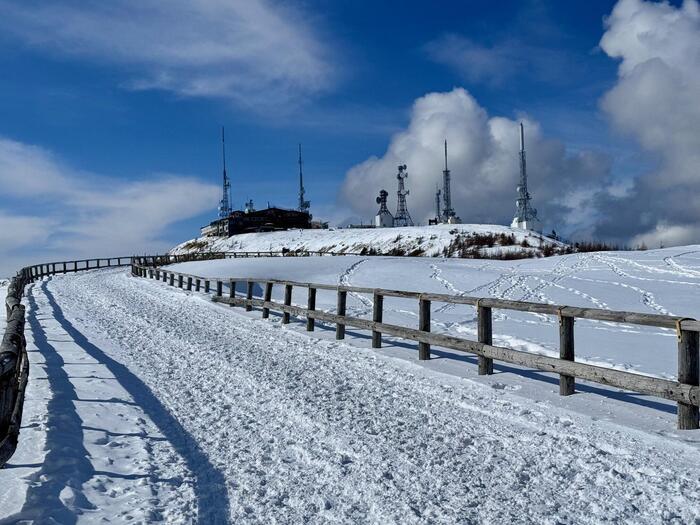 【日本百名山】15座目は美ヶ原（王ヶ頭）のパノラマコースを雪中ウォーキング（長野県）