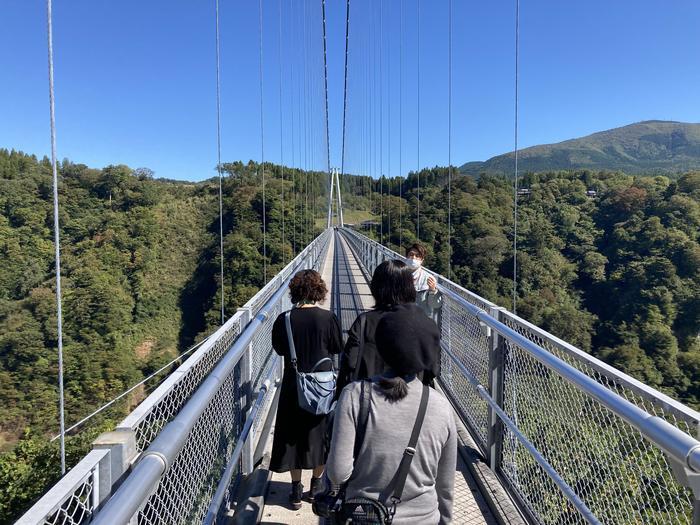 【大分】高さ日本一の吊り橋！九重「夢」大吊橋で名物ジビエバーガーをほおばる