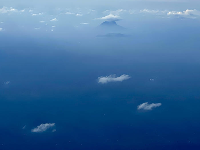 機窓からの風景【鹿児島→種子島】