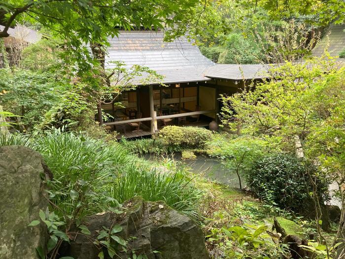 【あきる野市・黒茶屋】約300年前に建てられた古民家農家　緑の中で食す山里料理