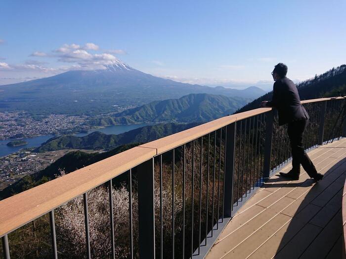 【山梨県】FUJIYAMAツインテラス から見る富士山と河口湖の絶景