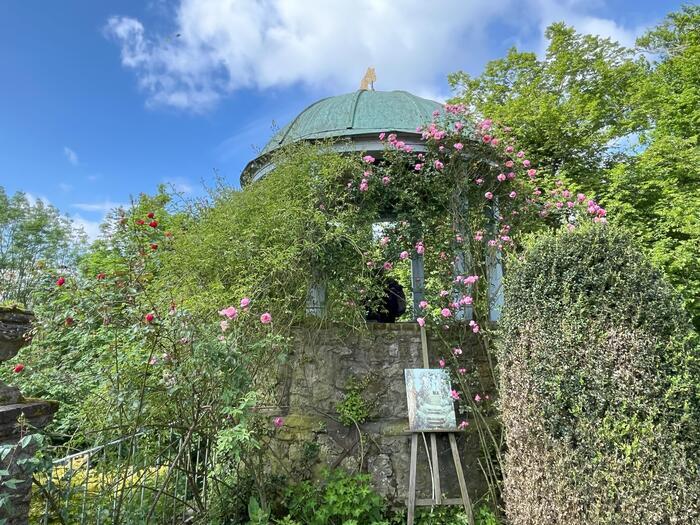 【フランス】薔薇の花咲く村　ジェルブロワ