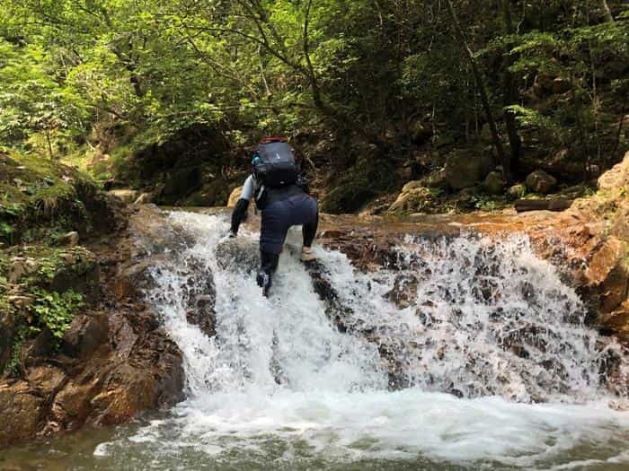 【神戸市内】涼しい＆リフレッシュ♪ビギナーでも楽しめる逢山峡の沢登り