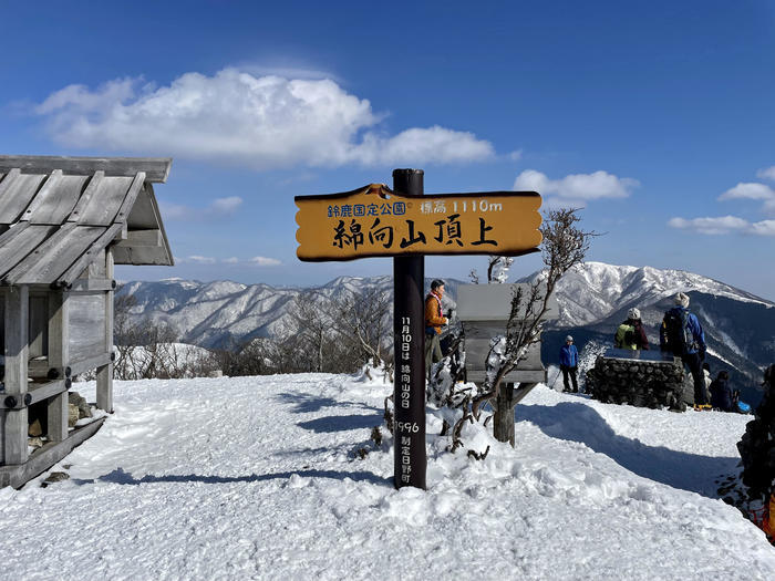 【滋賀】雪山入門編　眺望が素晴らしい綿向山