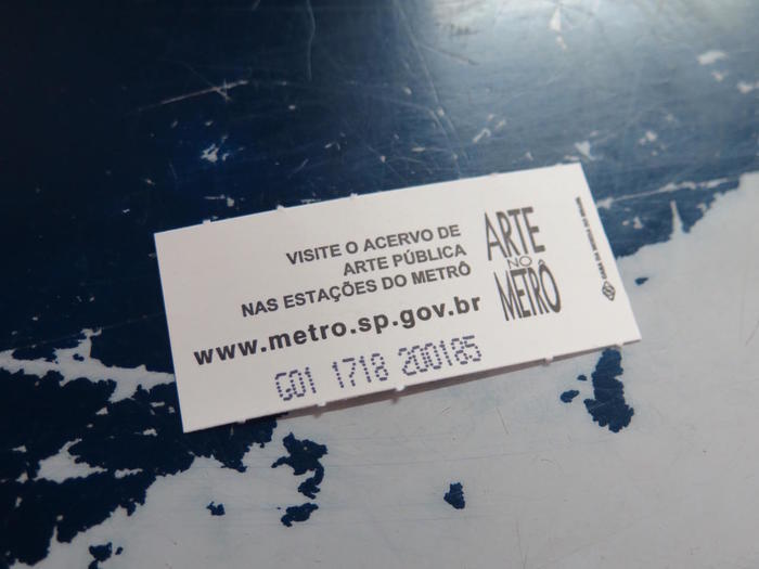 ブラジル・サンパウロの地下鉄に乗ってみた。切符の買い方や優先車両なども紹介します。