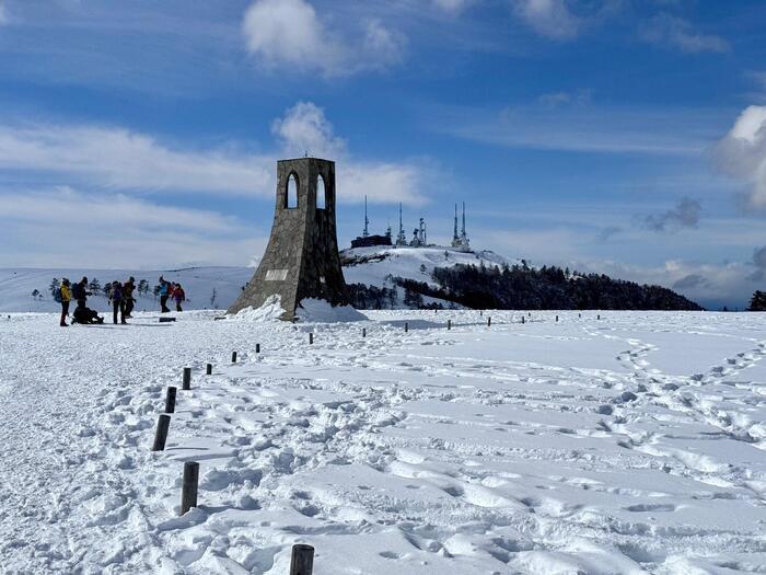 【日本百名山】15座目は美ヶ原（王ヶ頭）のパノラマコースを雪中ウォーキング（長野県）