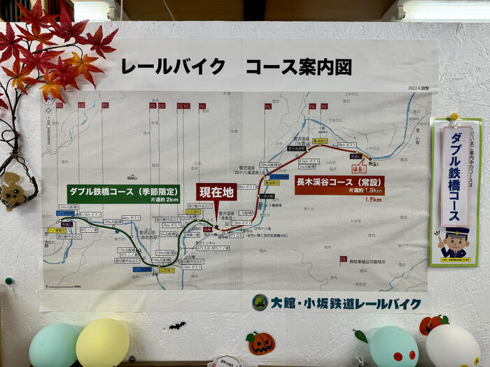 【秋田】大館・小坂鉄道レールバイクに乗って爽快サイクリング？