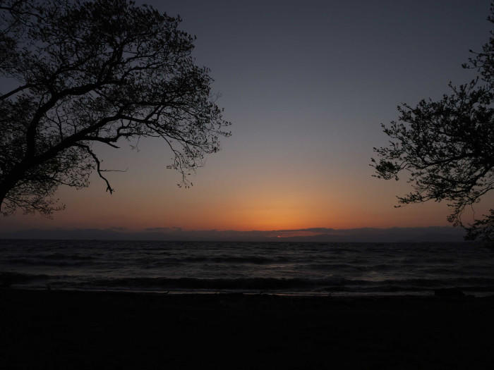 滋賀県長浜、日本の水瓶・琵琶湖の夕暮れを見に行こう