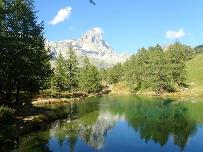 イタリアから見るマッターホルンで絶景に出会えます!