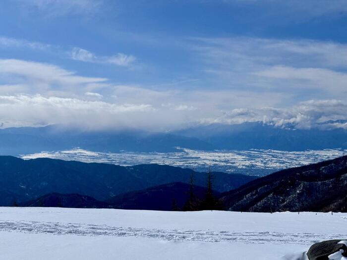 【日本百名山】15座目は美ヶ原（王ヶ頭）のパノラマコースを雪中ウォーキング（長野県）