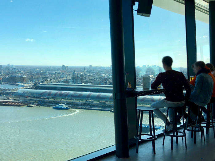 展望台でブランコ体験?!アムステルダムを360度眺望!A'DAM LOOKOUT!
