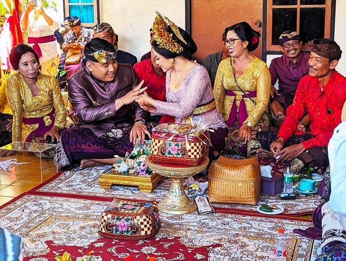 【インドネシア】バリ島の結婚式ってどんな感じ？姪の結納式・結婚式編