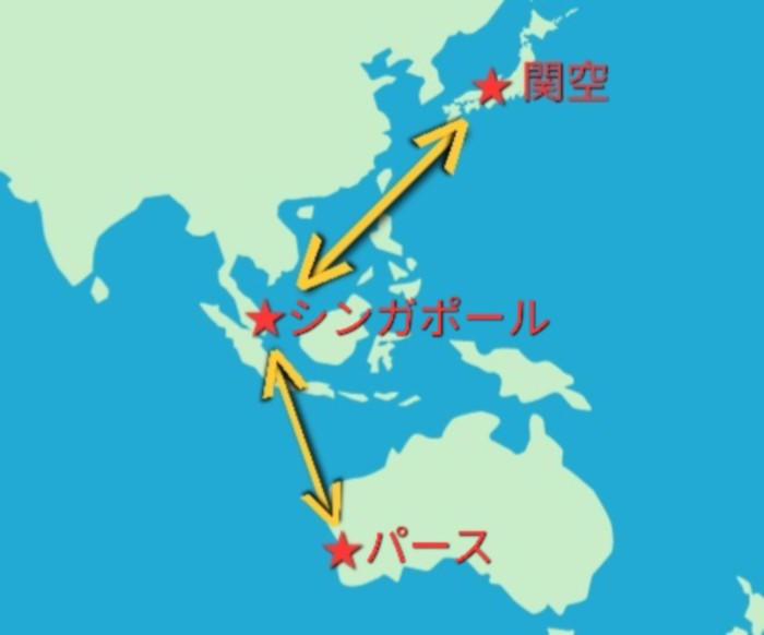 日本からオーストラリア入国情報！～関空・チャンギ・パース空港の様子～