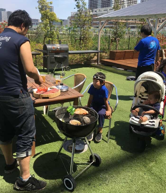 ママが楽しい！赤ちゃんとお出掛け in お台場～絶景バーベキュー編