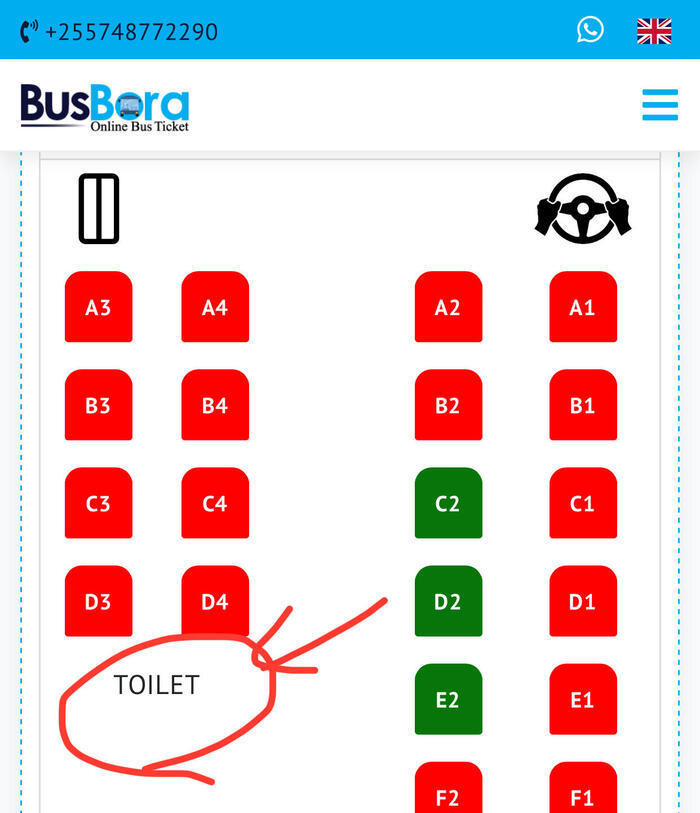 タンザニア旅行 コスパ最強！トイレ付き高速バスの魅力と利用方法