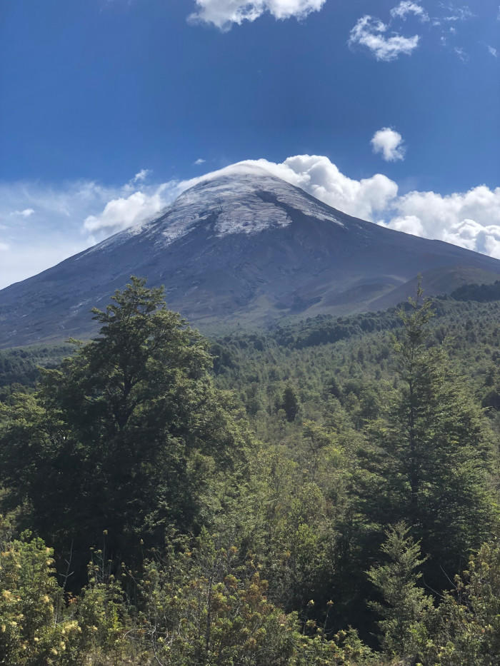 チリ富士が見える街 Puerto varas（プエルトバラス）