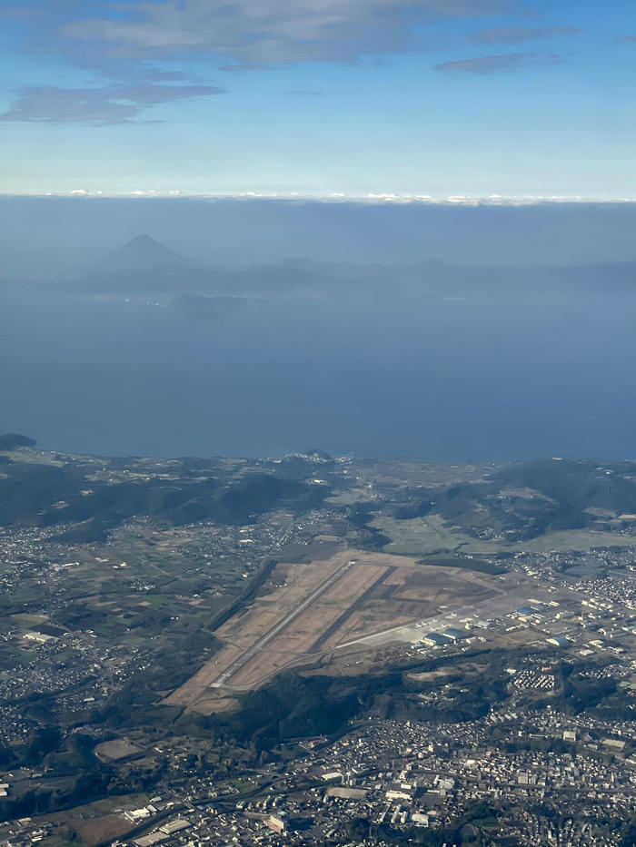 機窓からの風景【鹿児島→種子島】