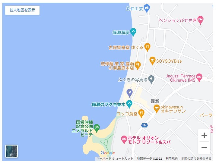 美ら海水族館から車で3分！フクギ並木や備瀬ビーチを徹底レポート！