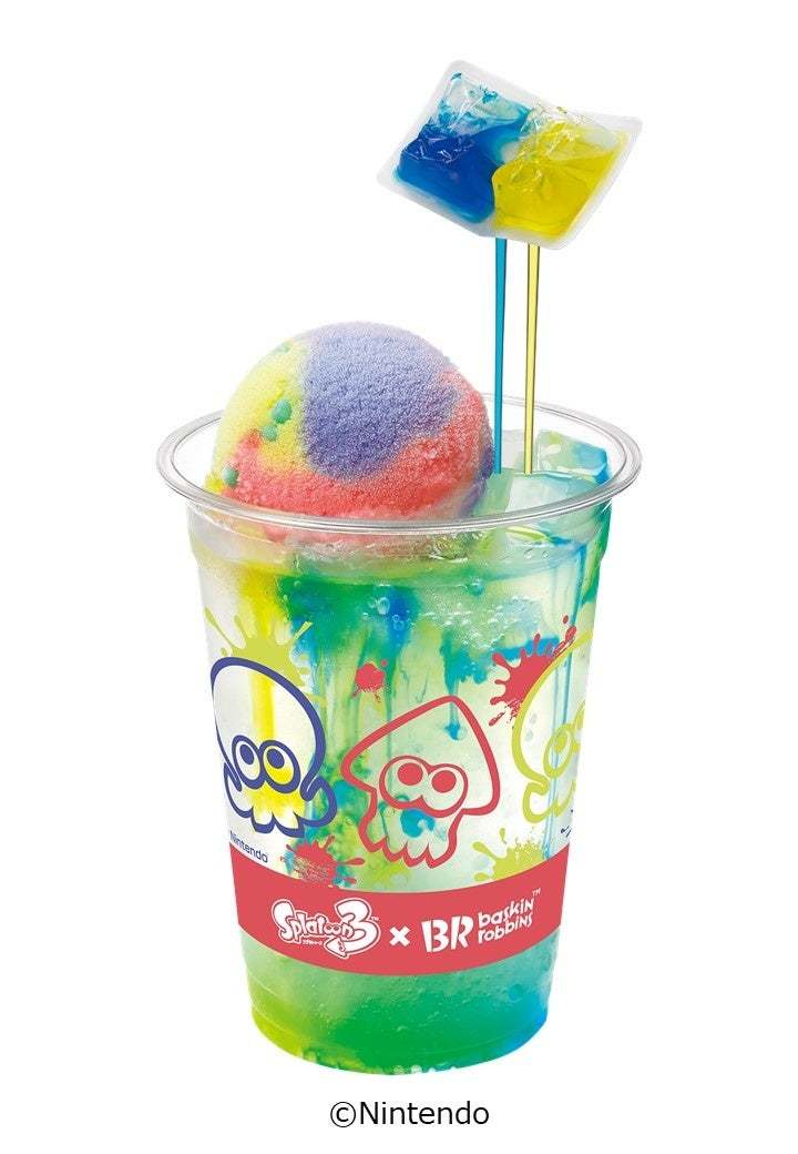 パワーアップして登場！昨年大好評の、イカしたコラボが帰ってくる！「サーティワン×スプラトゥーン3」
