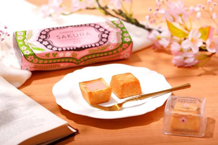 資生堂パーラーが告げる春の訪れ 『春のチーズケーキ（さくら味）』 「桜とメジロ」が描かれた新たなパッケージで2月15日に発売