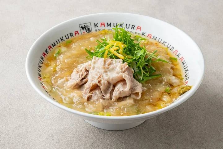 【春を感じる季節限定メニュー】どうとんぼり神座から『柚子おろしラーメン』が2月27日（火）より期間限定販売開始！