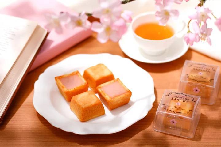 資生堂パーラーが告げる春の訪れ 『春のチーズケーキ（さくら味）』 「桜とメジロ」が描かれた新たなパッケージで2月15日に発売