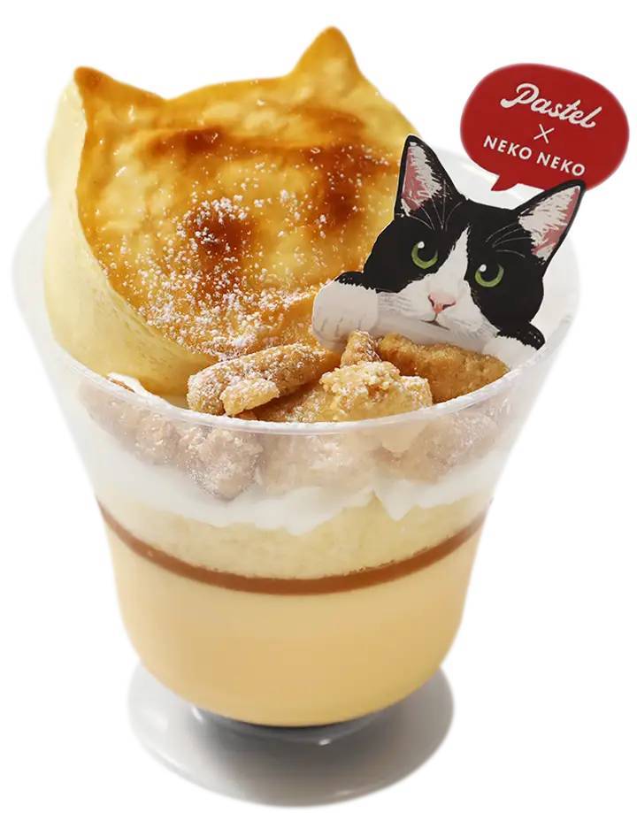 “なめらかプリンブーム”の火付け役「パステル（PASTEL）」「ねこねこ」とのコラボレーション商品