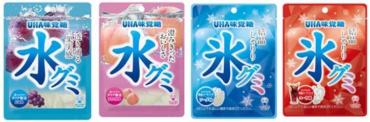 UHA味覚糖×わかさ生活『水グミ わかさ生活 ブルーベリー味』 2024年6月25日より発売