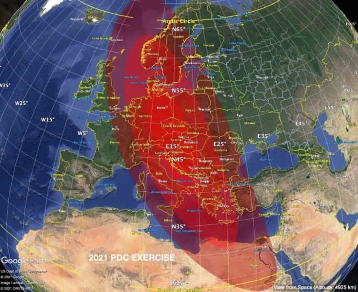 NASAが実施した小惑星地球衝突シミュレーション　核兵器でも阻止できない