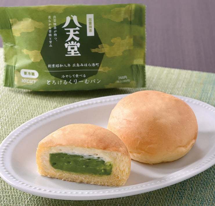 冷やして食べるとろけるくりーむパン 出雲抹茶を企画。4月25日（火）より全国のファミリーマートで販売開始