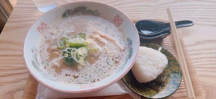 【熊本市春日】花岡山に2月1日オープンした豚骨系ラーメン「TENKOU」で無添加ラーメン食べてきた！