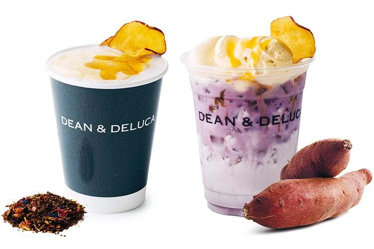 【DEAN & DELUCA】シーズナルドリンク　秋の味覚かさなる濃厚ラテ、ダブルスイートポテトラテ発売