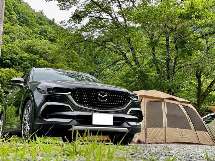 CX-8とニューギアのテント！便利なアイテムでデイキャンプを満喫【あなたの『車×キャンプスタイル』】