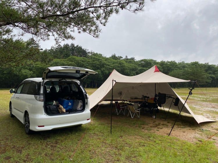 車中泊はファミリーキャンプの味方！エスティマで寝よう【あなたの『車×キャンプスタイル』】