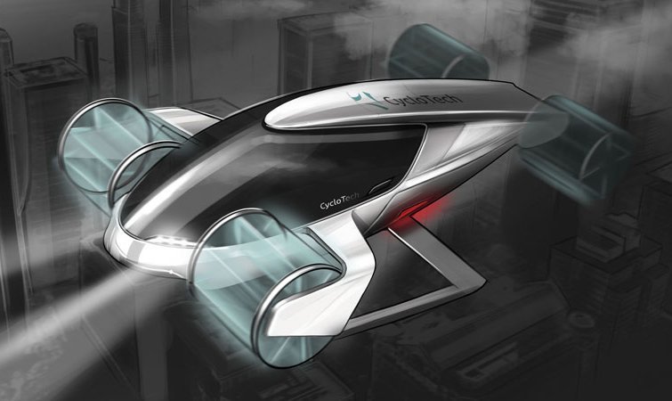 スポーツカーのような未来の垂直離着陸機が発表される