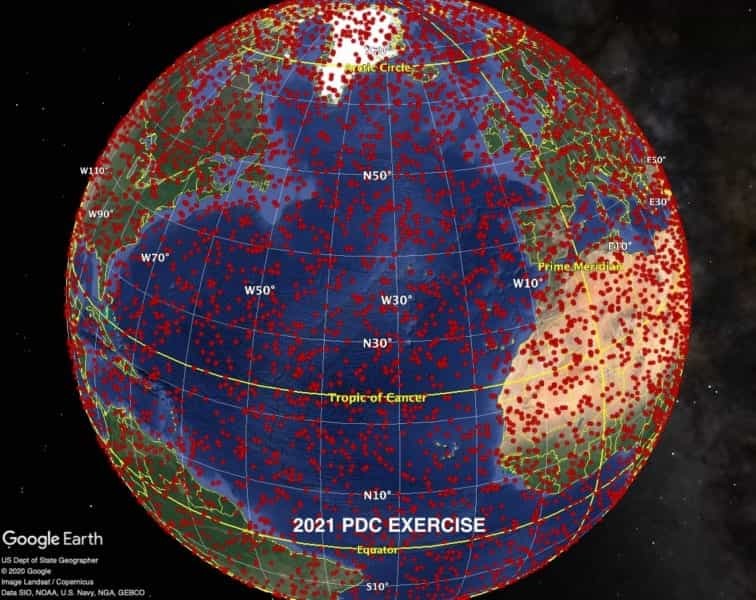 NASAが実施した小惑星地球衝突シミュレーション　核兵器でも阻止できない