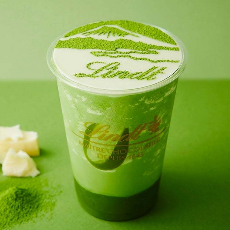 毎年大好評の「リンツ」の抹茶ドリンクがパワーアップして今年も登場!抹茶の美味しさ極まる至福の一杯「濃い -天空の抹茶- ショコラドリンク」