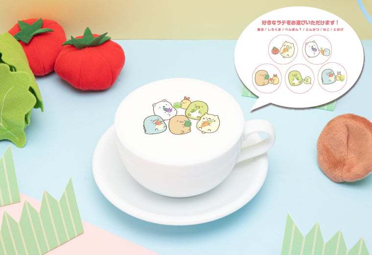 東京・大阪・愛知・神奈川・宮城全国5都市5会場で開催決定!「すみっコぐらしカフェ ~ようこそ!たべもの王国~」期間限定オープン!!