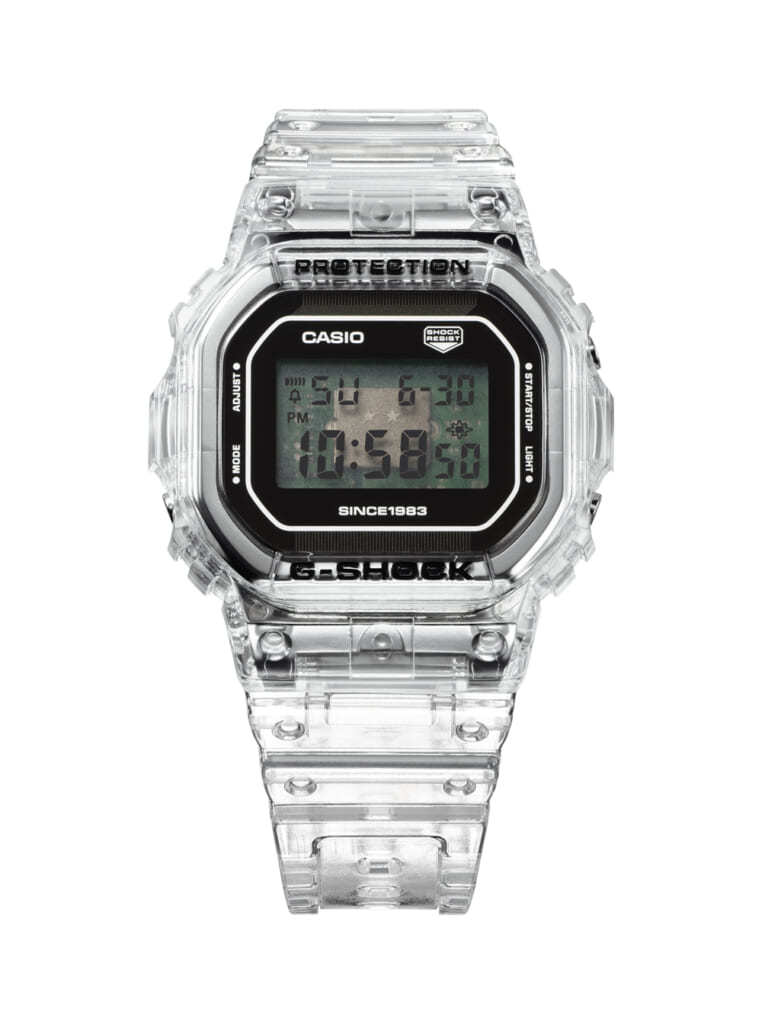 【G-SHOCK｜新作時計ニュース】40周年を記念する新たなチャレンジ“CLEAR REMIX”を発表！