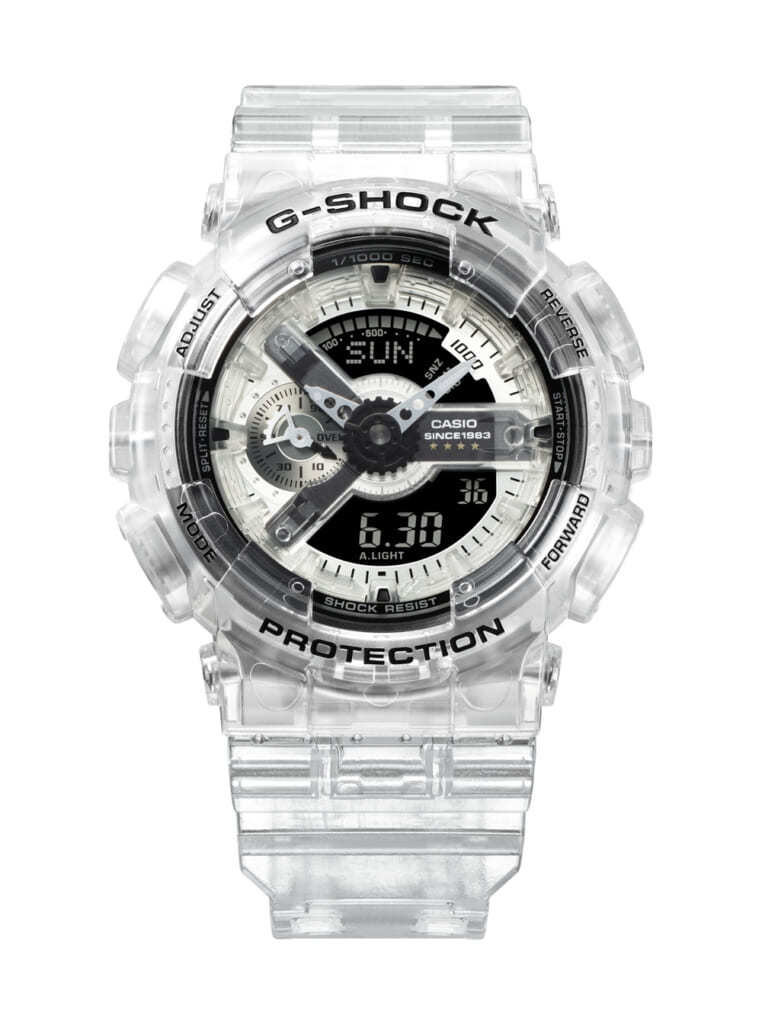 【G-SHOCK｜新作時計ニュース】40周年を記念する新たなチャレンジ“CLEAR REMIX”を発表！